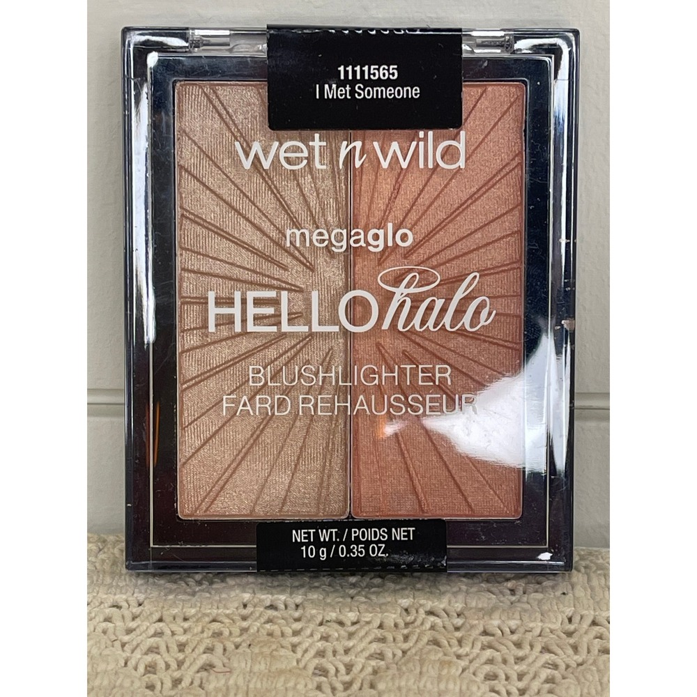 Wet n Wild MegaGlo Hello Halo Blushlighter I Met Someone 1111565 Blush Highlight